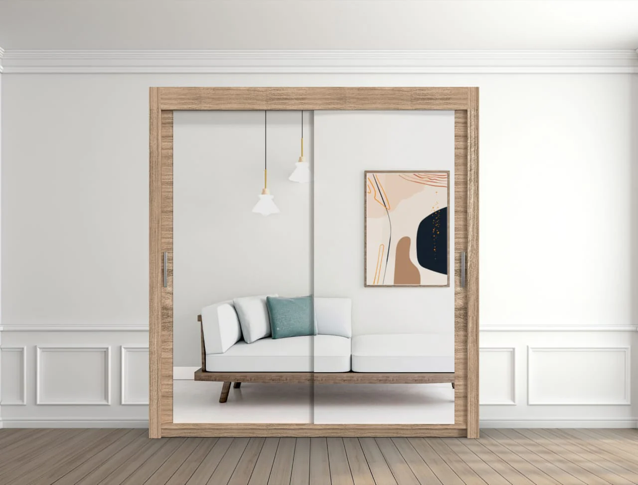 Milan_2_Door_Oak_wordrobe